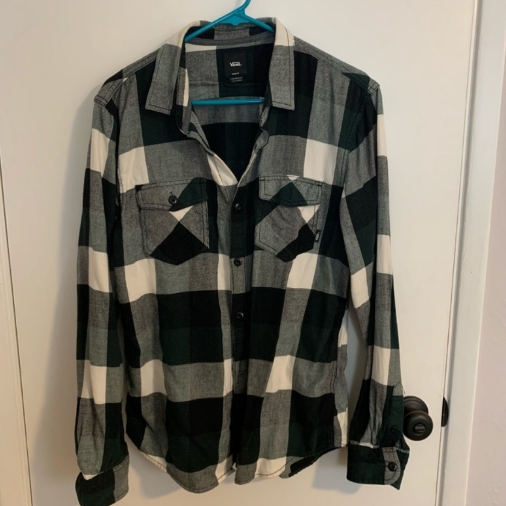 SOLD on Mercari Men’s Vans Flannel - M - Picture 2 of 4